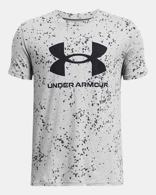 T-shirt avec logo imprimé UA Sportstyle pour garçons